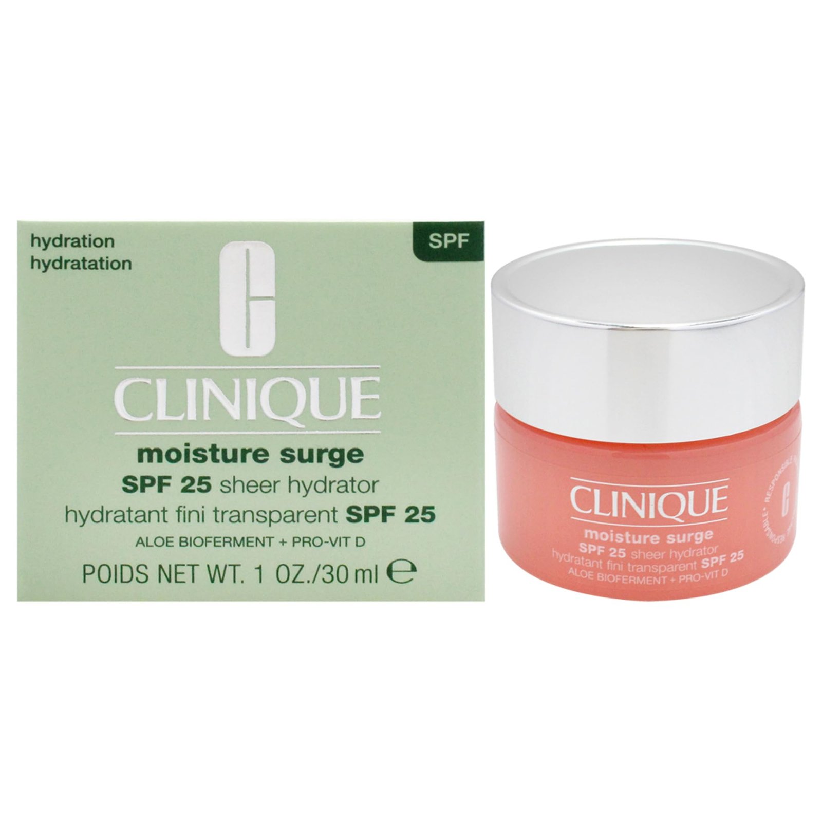 CLINIQUE MOISTURE SURGE SPF25+ HYDRATANT  30ML