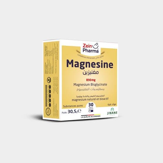 ZEIN PHARMA MAGNESINE BISGLYCINATE 375MG 30CP