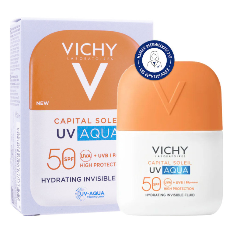 VICHY CAPITAL SOLEIL AQUA SPF50+  FLUIDE HYDRATANT