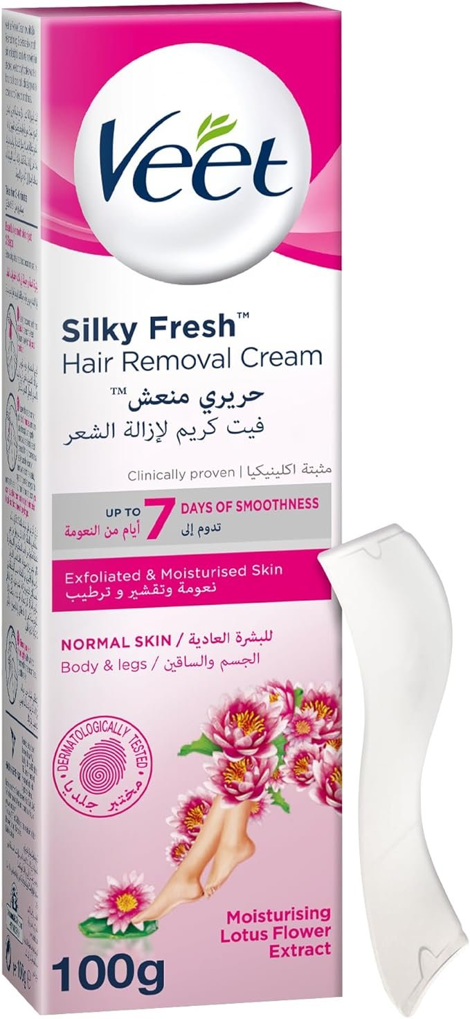 VEET  CREME DEPILMATOIRE POUR PEAUX NORMALES 100ML