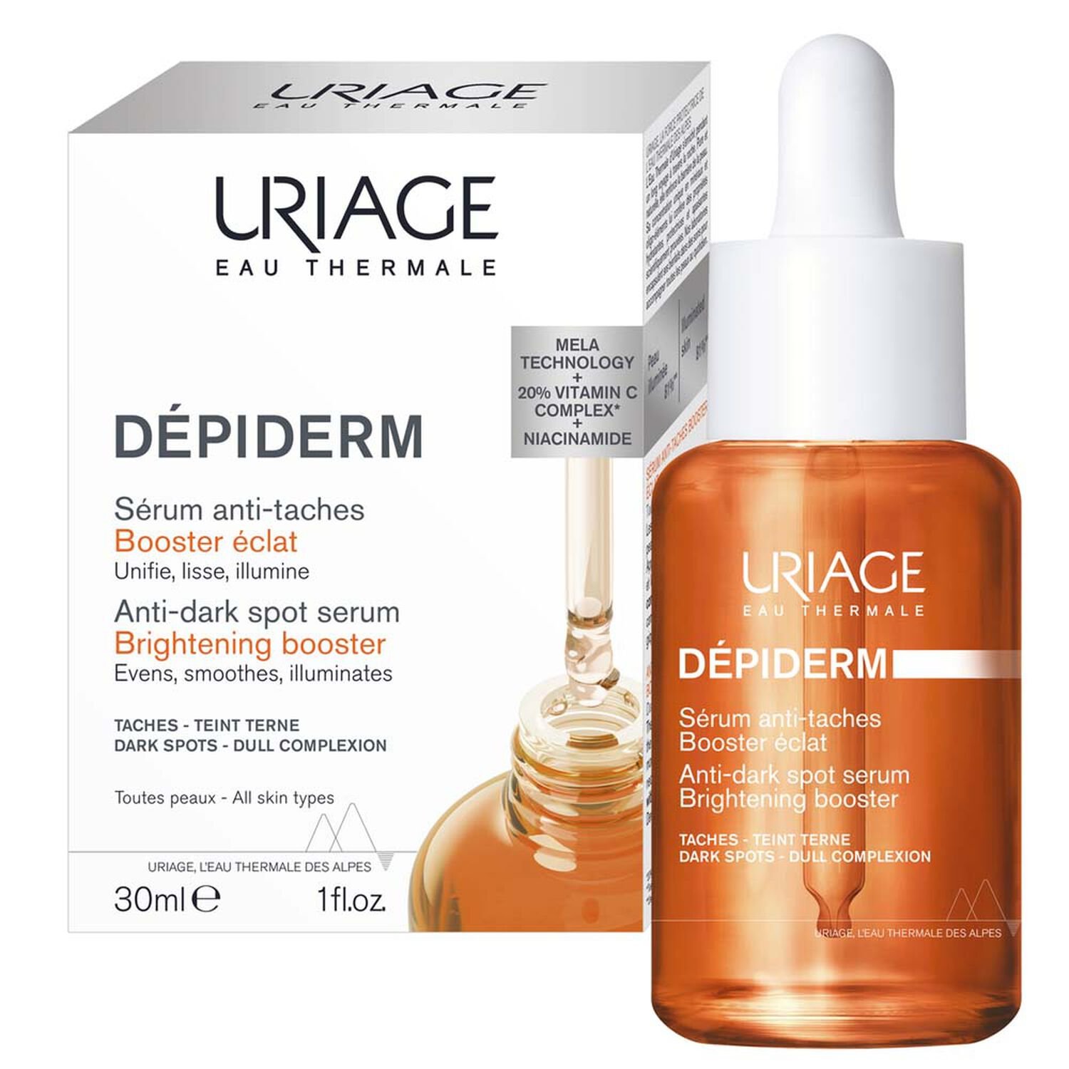 URIAGE DEPIDERM SERUM ANTI TACHES 30ML