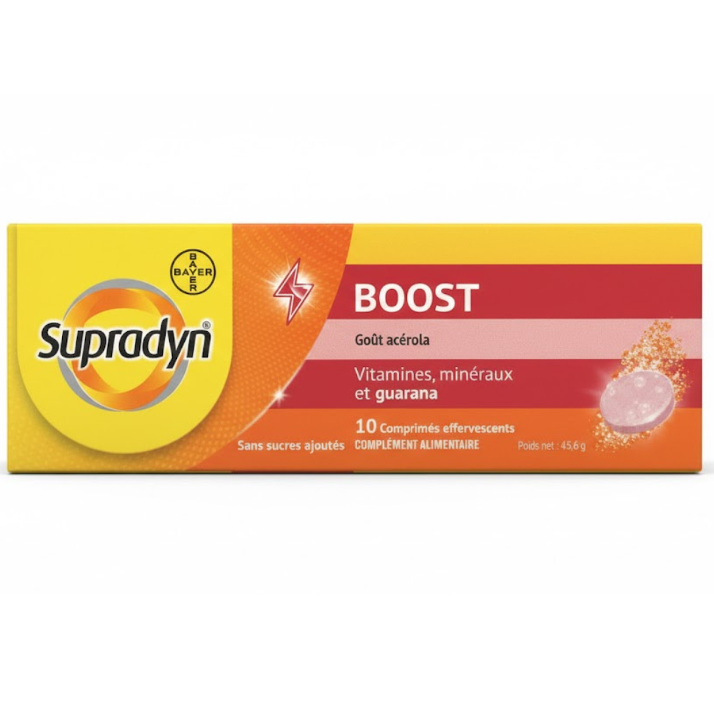 SUPRADYN BOOST 10 COMPRIMÉS EFFERVESCENTS