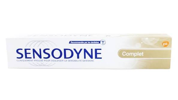 SENSODYNE DENTIFRICE SOIN COMPLET 75ML