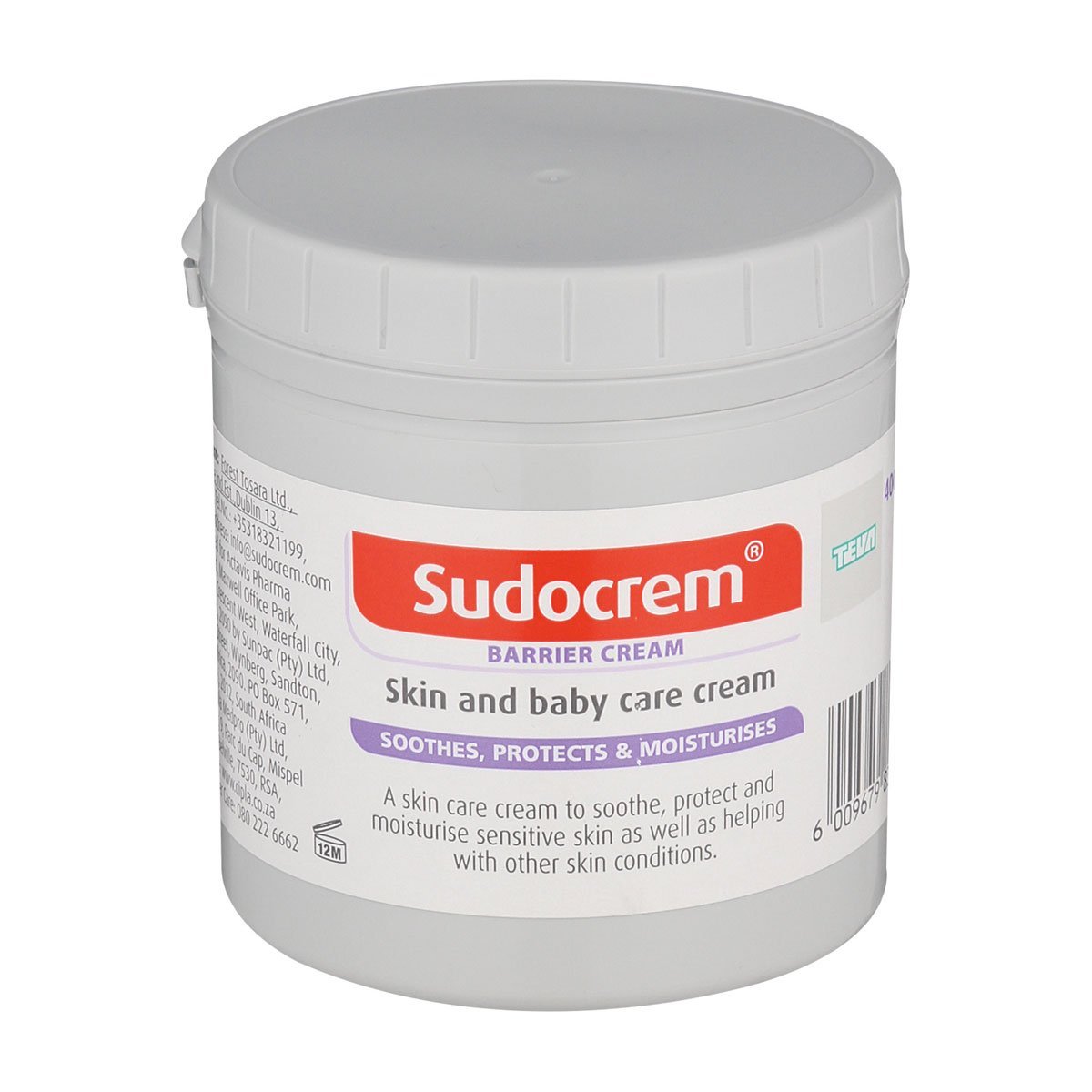 SUDOCREM CREME CICATRISANTE ET ANTISEPTIQUE POT 125G