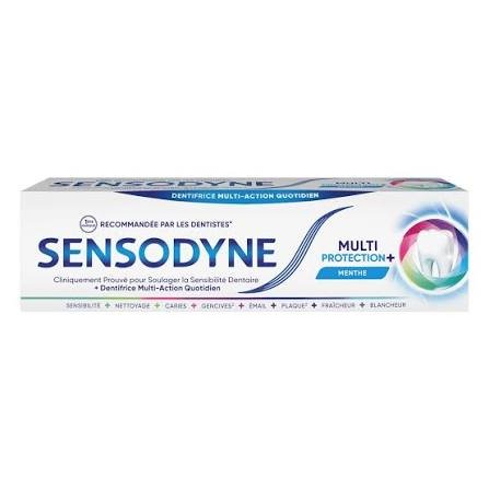 SENSODYNE DENTIFRICE MULTI PROTECTION MENTHE 75ML