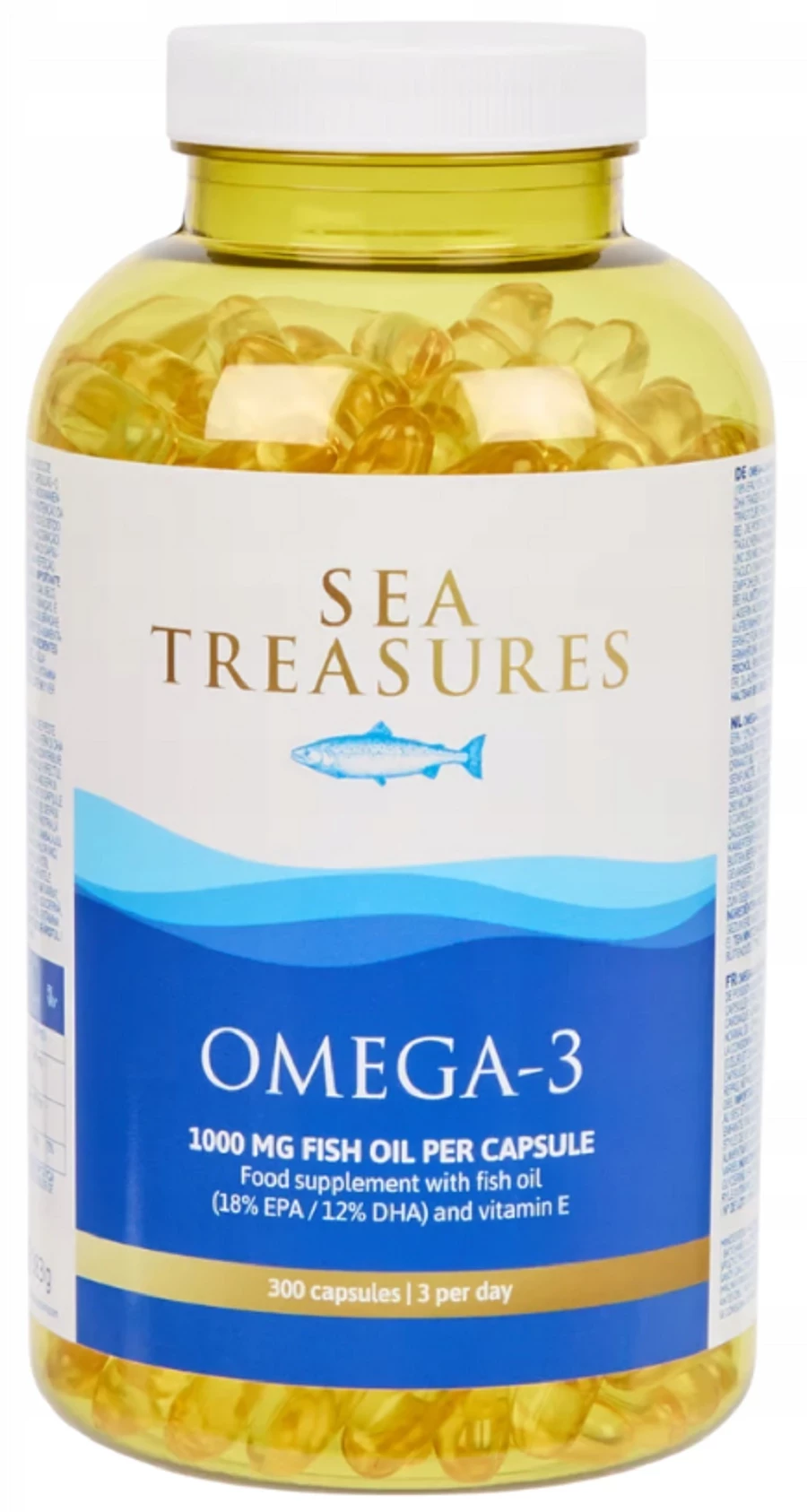 SEA TREASURES OMEGA 3 100MG 300CP