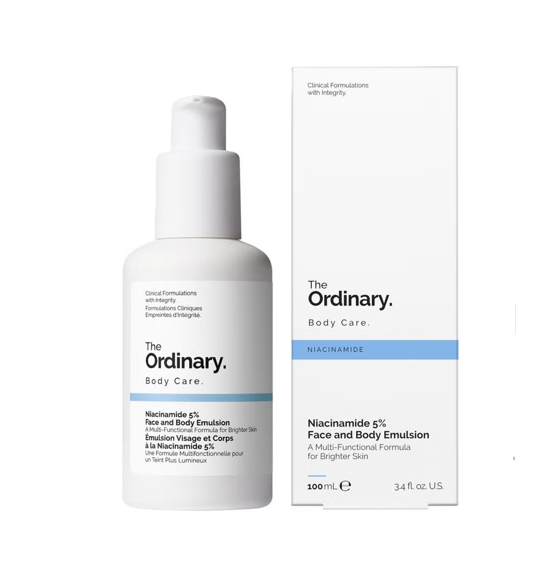 THE ORDINARY EMULSION NIACINAMIDE 5% VISAGE & CORPS 100ML