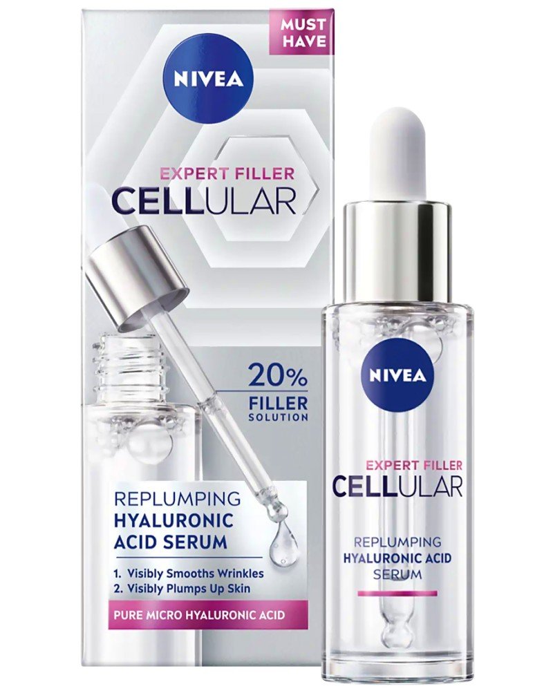 NIVEA EXPERT FILLER SERUM ANTI AGE 40ML
