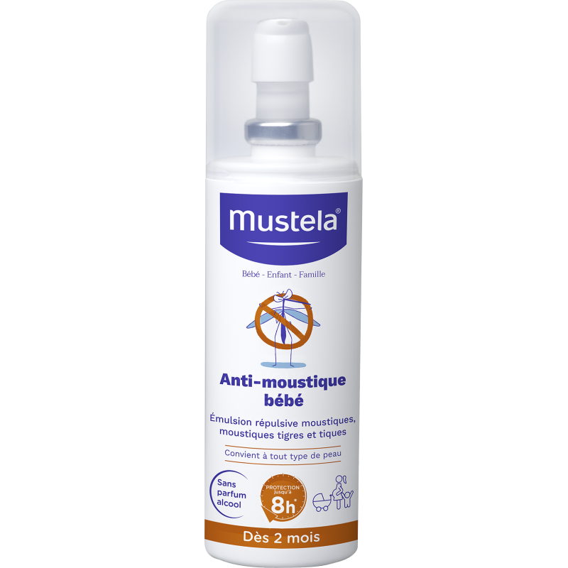MUSTELA ANTIMOUSTIQUE BEBE 8H SPRAY 100ML