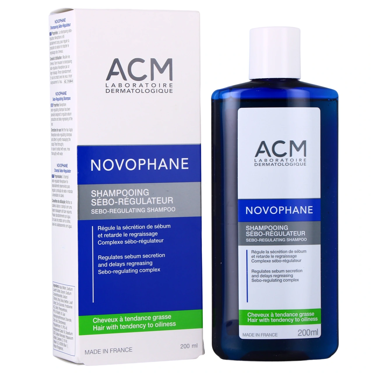 ACM NOVOPHANE SHAMPOOING SEBO-REGULATEUR 200ML