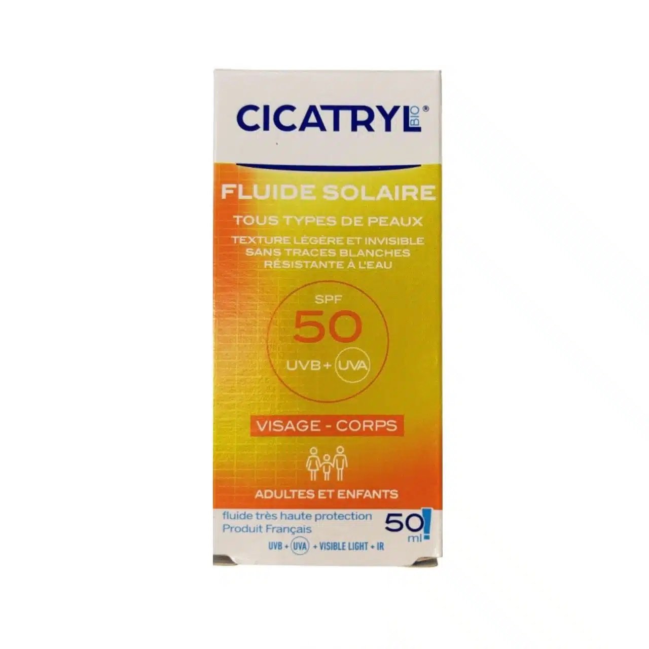 ACM CICATRYL ECRAN SOLAIRE FLUIDE SPF50+ 50ML