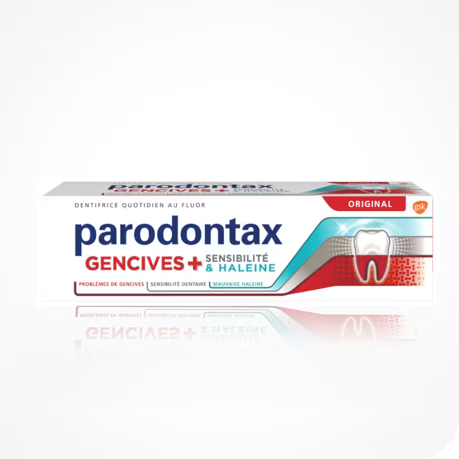 PARODONTAX DENTIFRICE SOIN GENSIVES + SENSIBILITE HALEINE