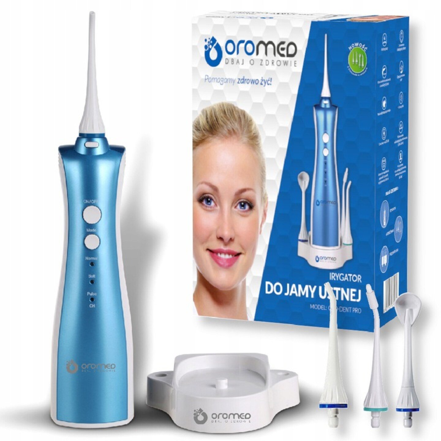 OROMED IRRIGATEUR BUCCAL INTELLIGENT MODEL: ORO-DENT PRO
