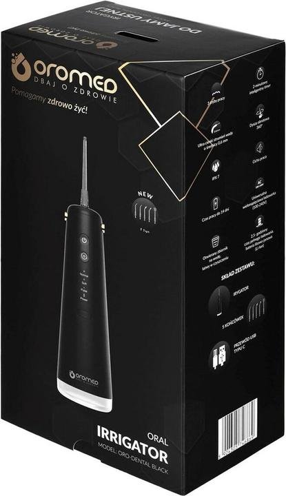 OROMED IRRIGATEUR BUCCAL INTELLIGENT MODEL: ORO-DENTAL BLACK