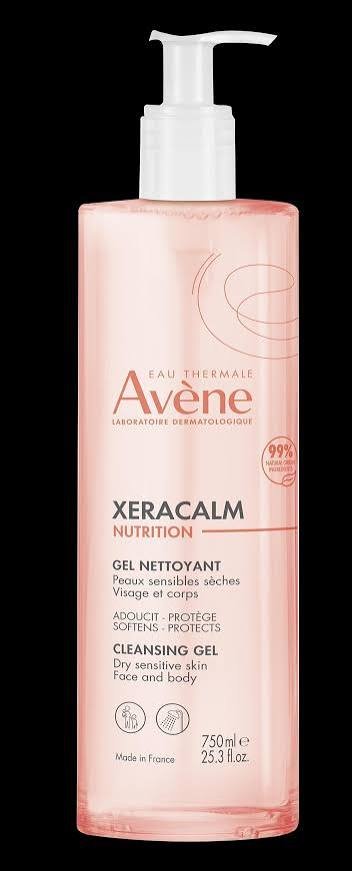 AVENE XERACALM GEL NETTOYANT PEAUX SENSIBLES A SECHES 750ML